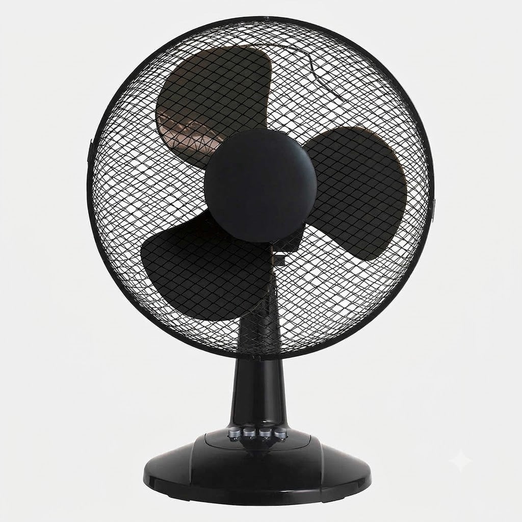 Masa Üstü Vantilatör 40W Beyaz 30 cm