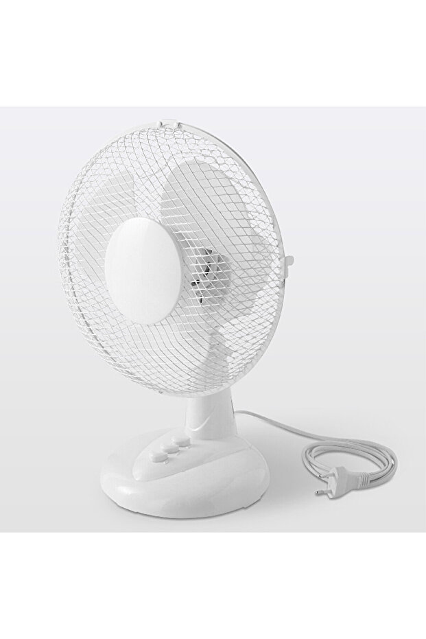 Opp FT23 Beyaz Masa Üstü Vantilatör 25W 23 cm
