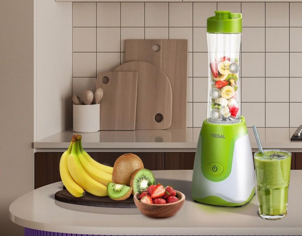 Regal RKB 1000 Y Kişisel Blender 300W – Taşınabilir Sporcu Mataralı Blender