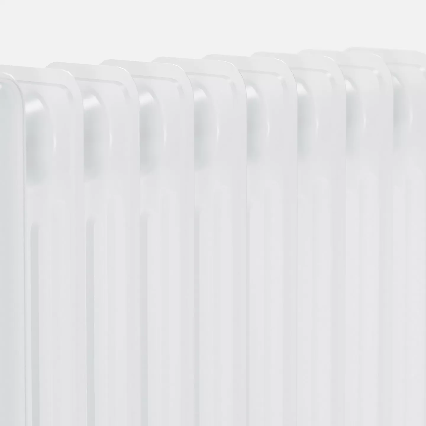 Voltomat 2000W Termostatlı Yağlı Radyatör – 9 Dilim, 3 Kademe (800/1200/2000W), Tekerlekli, Beyaz (20 m²)