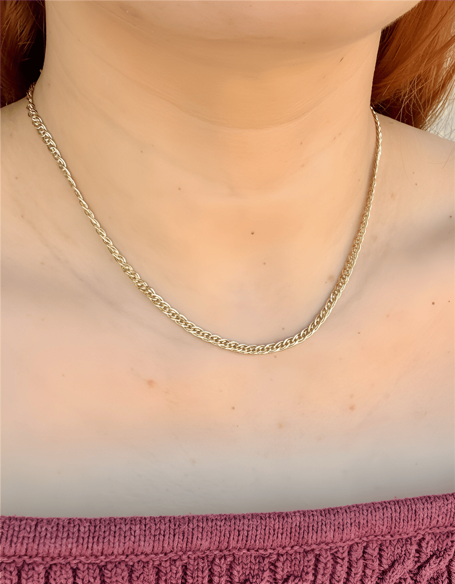 14k zincir xuping kolye 44 cm 