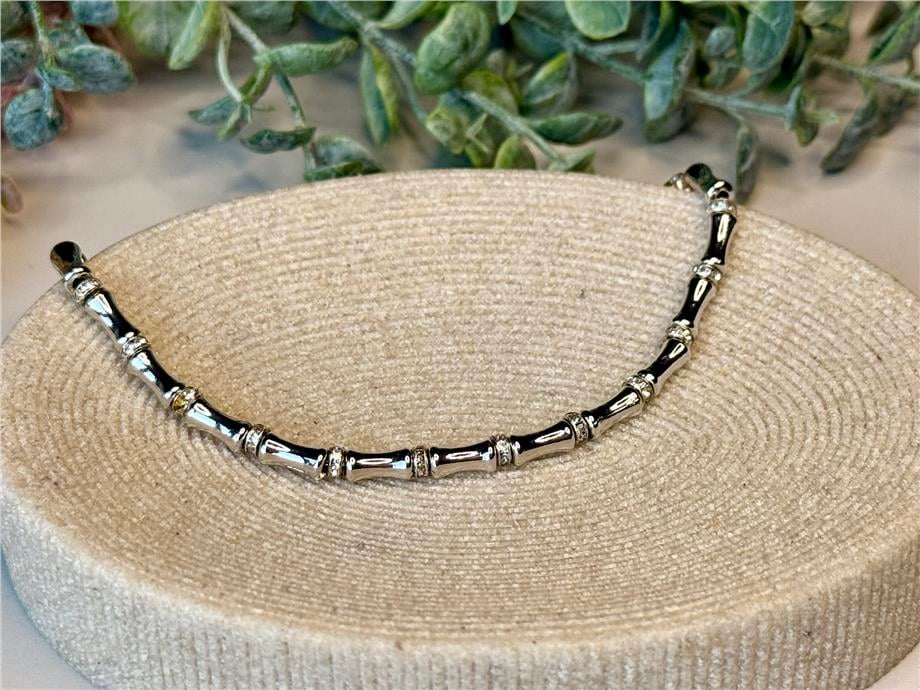 Kemik Model Silver Bileklik