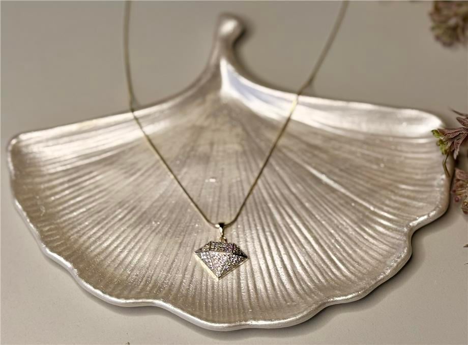 Rose Gold Elmas Figur Xuping Kolye