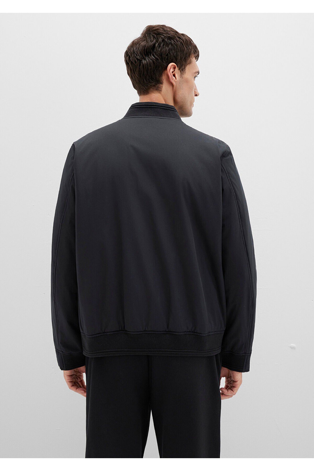 Black Siyah Bomber Ceket 0110616-71379