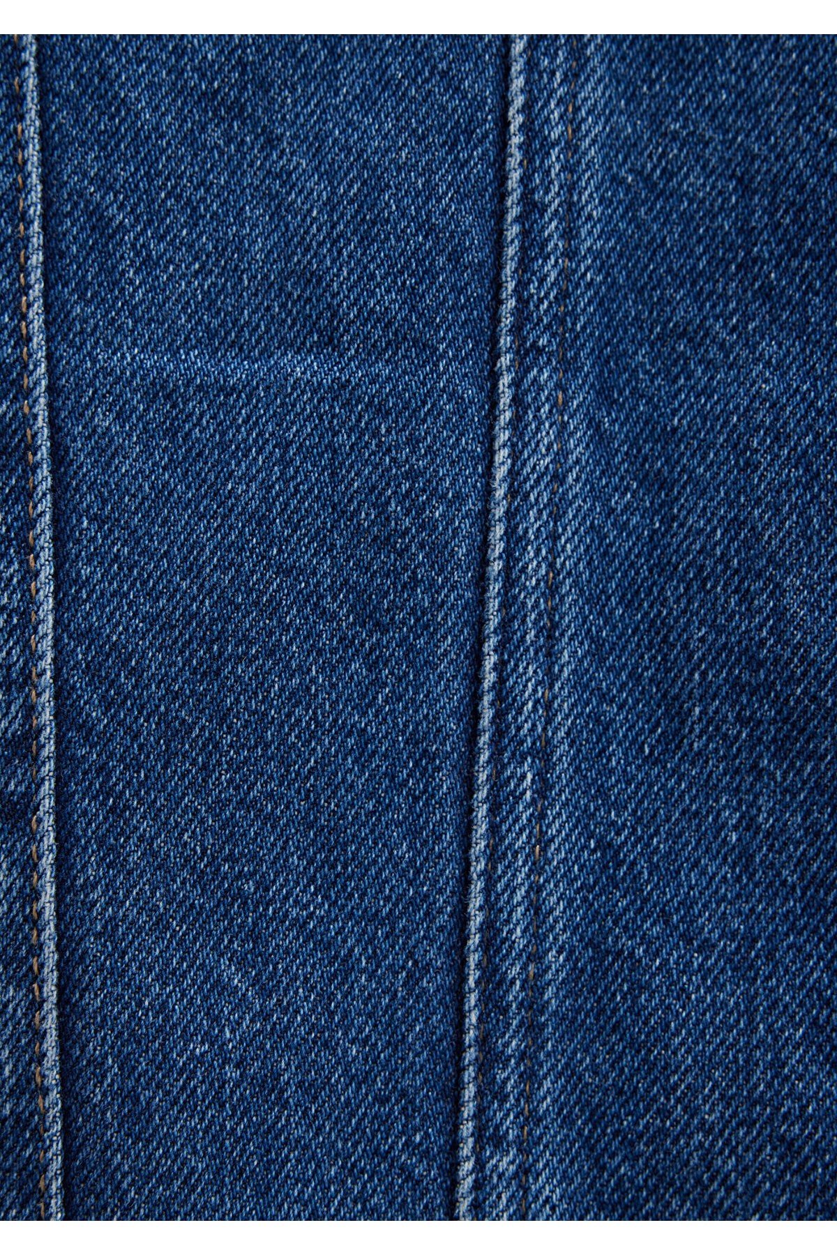 Brandon 90lar Vintage Koyu Jean Ceket 0112808-90839