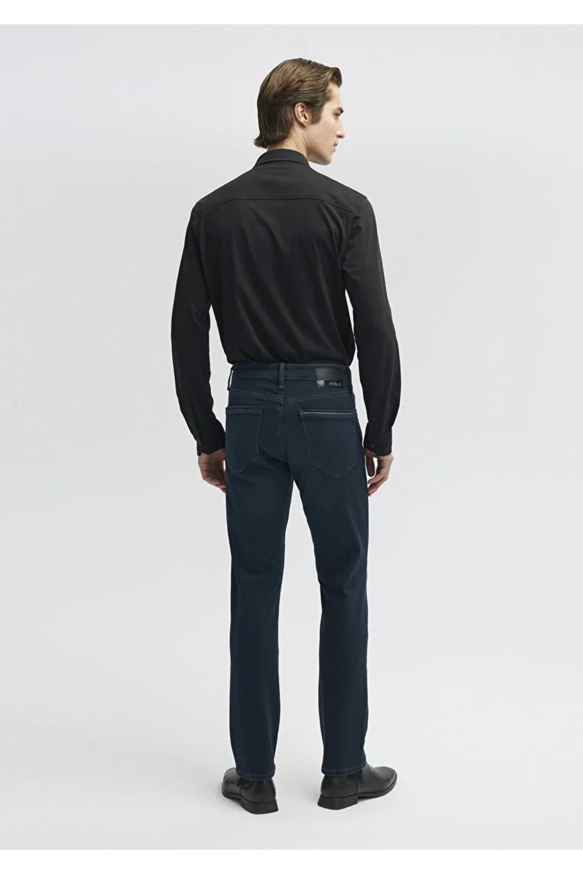 Erkek Lacivert M0037829624 Martin Straight Leg