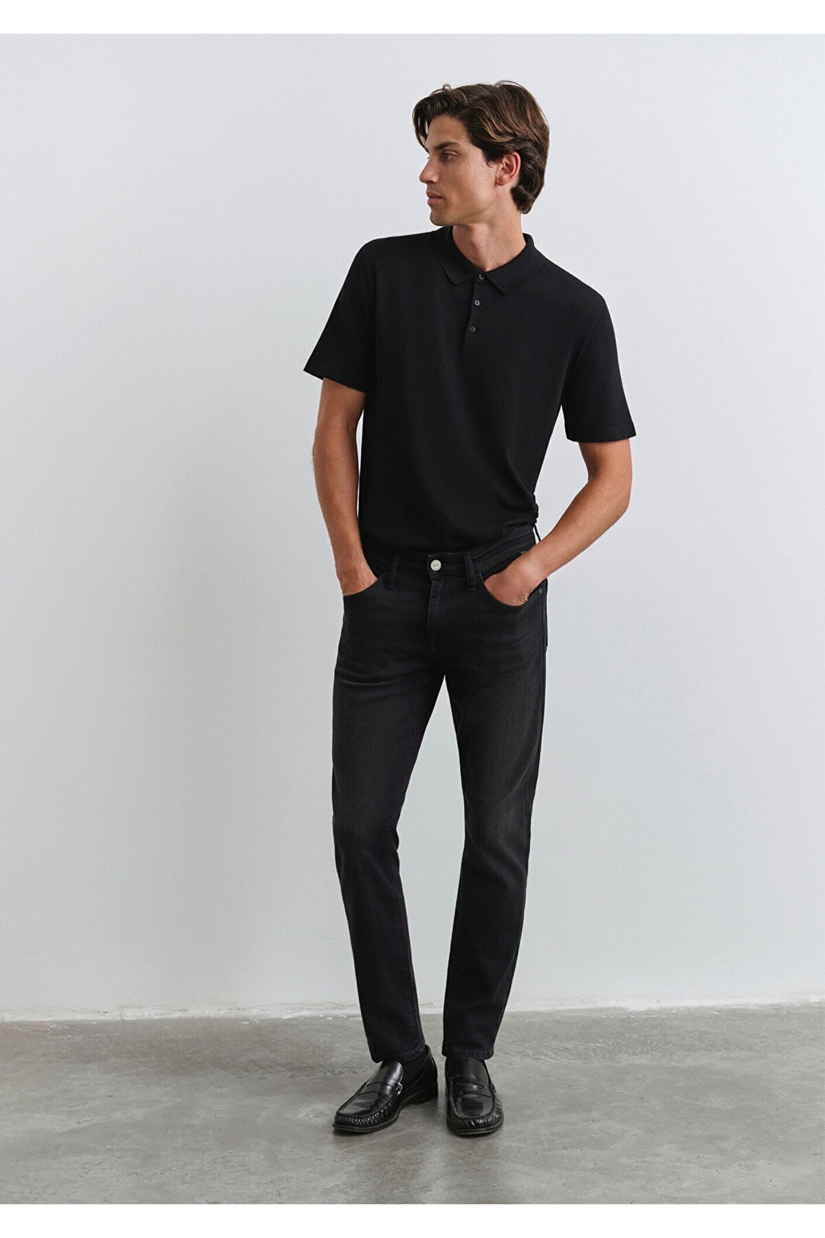 Jake Lux Black Antrasit Smoke Jean Pantolon 0042286544