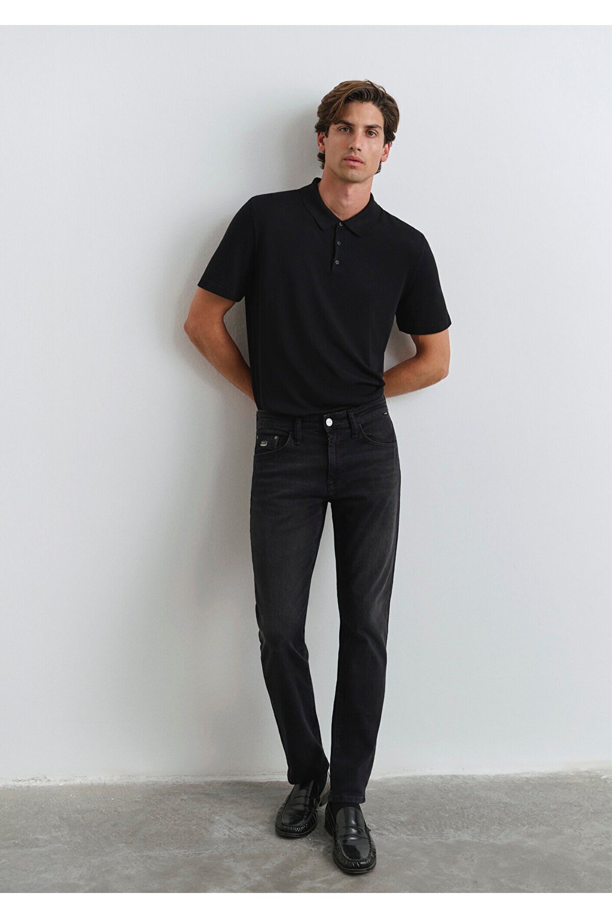 Jake Lux Black Antrasit Smoke Jean Pantolon 0042286544