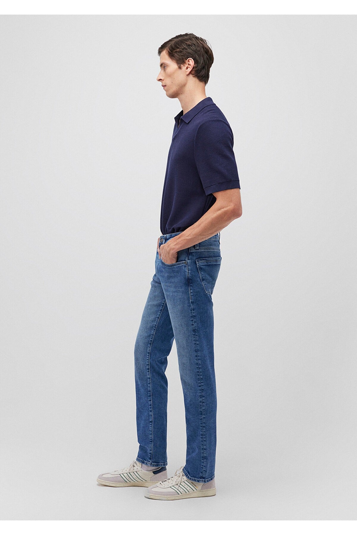 Jake Mavi Black Açık Mavi Jean Pantolon 0042287863