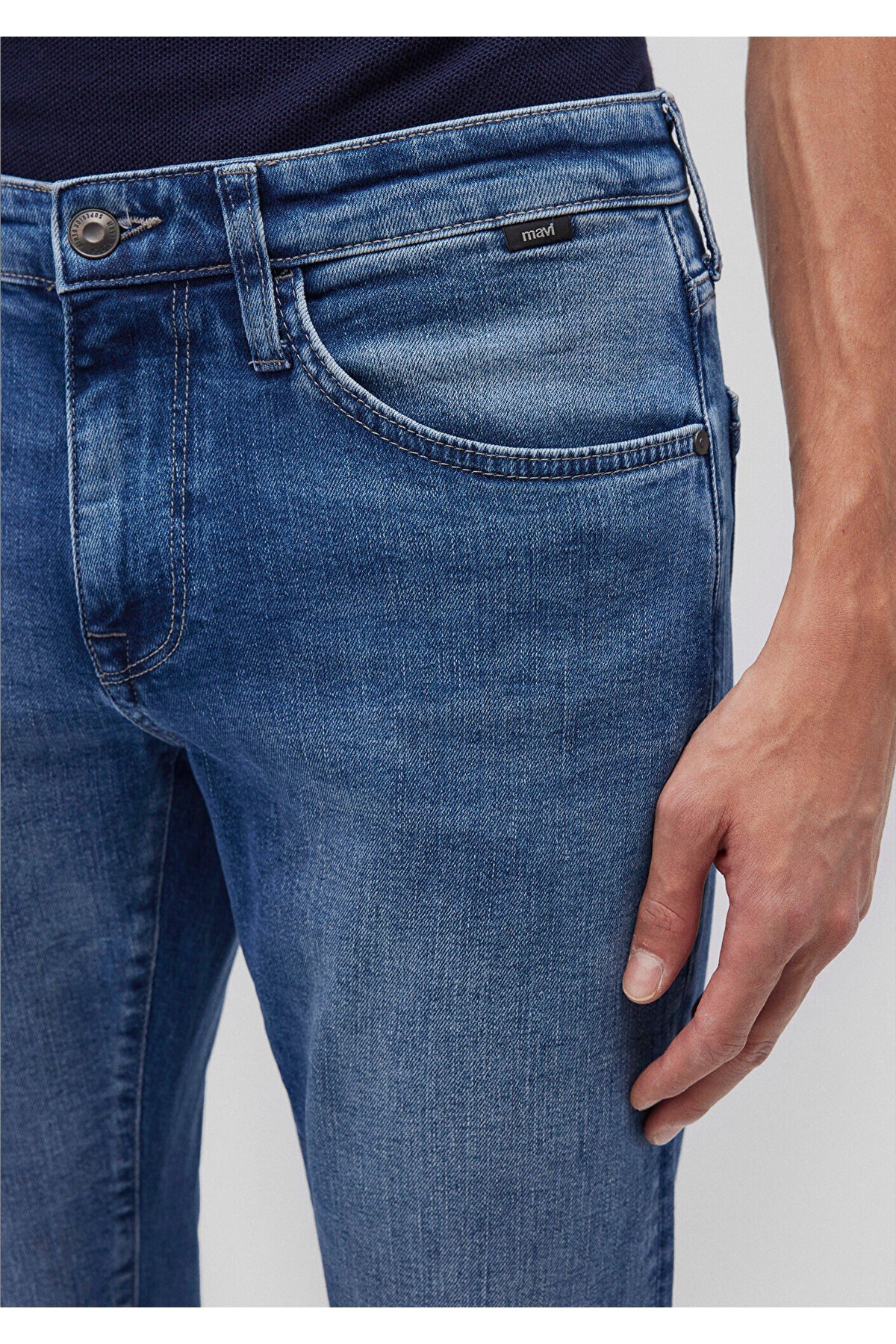 Jake Mavi Black Açık Mavi Jean Pantolon 0042287863