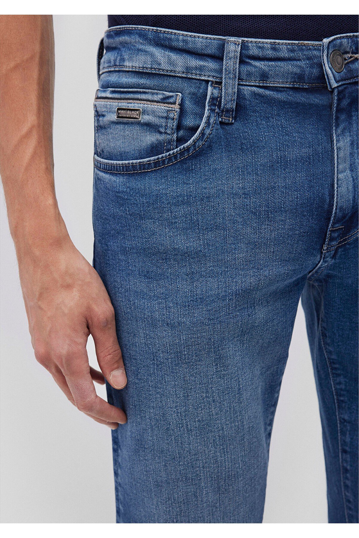 Jake Mavi Black Açık Mavi Jean Pantolon 0042287863