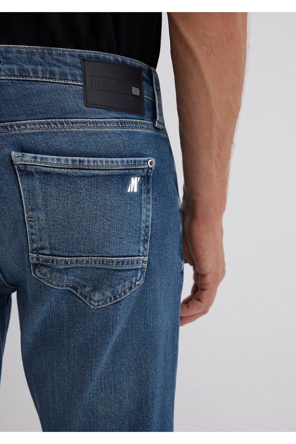 Jake Mavi Pro Indigo Puslu Comfort Jean Pantolon 0042289336