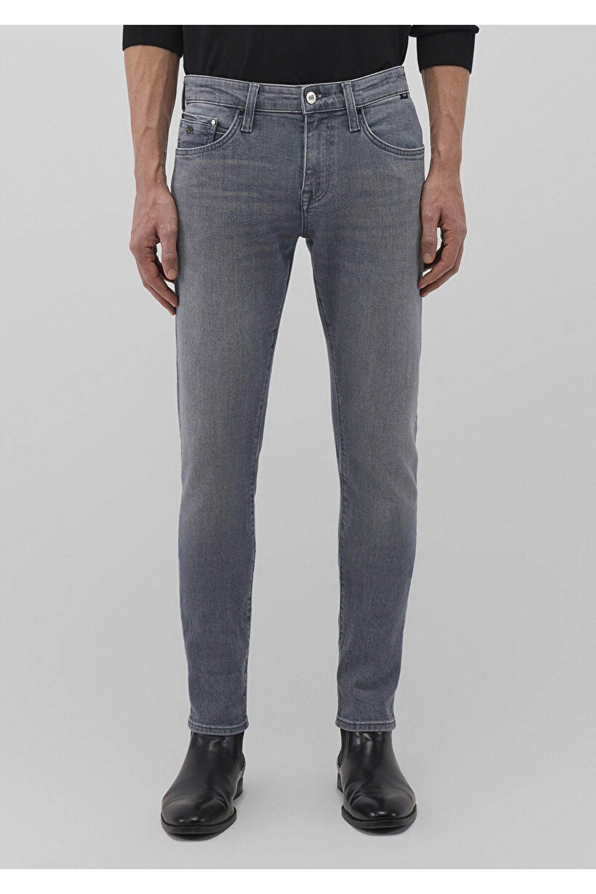 James Blue Gri Erkek Jean Pantolon M0042490829