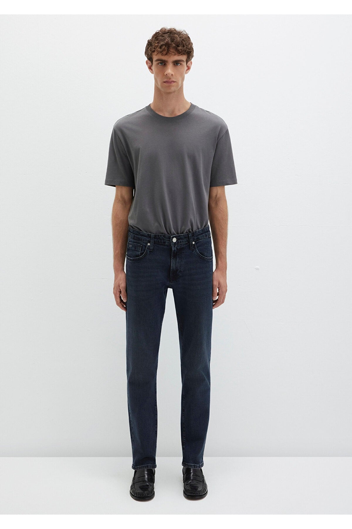 London Classic Denim Koyu Mürekkep Mavisi Jean Pantolon 0010172-89274