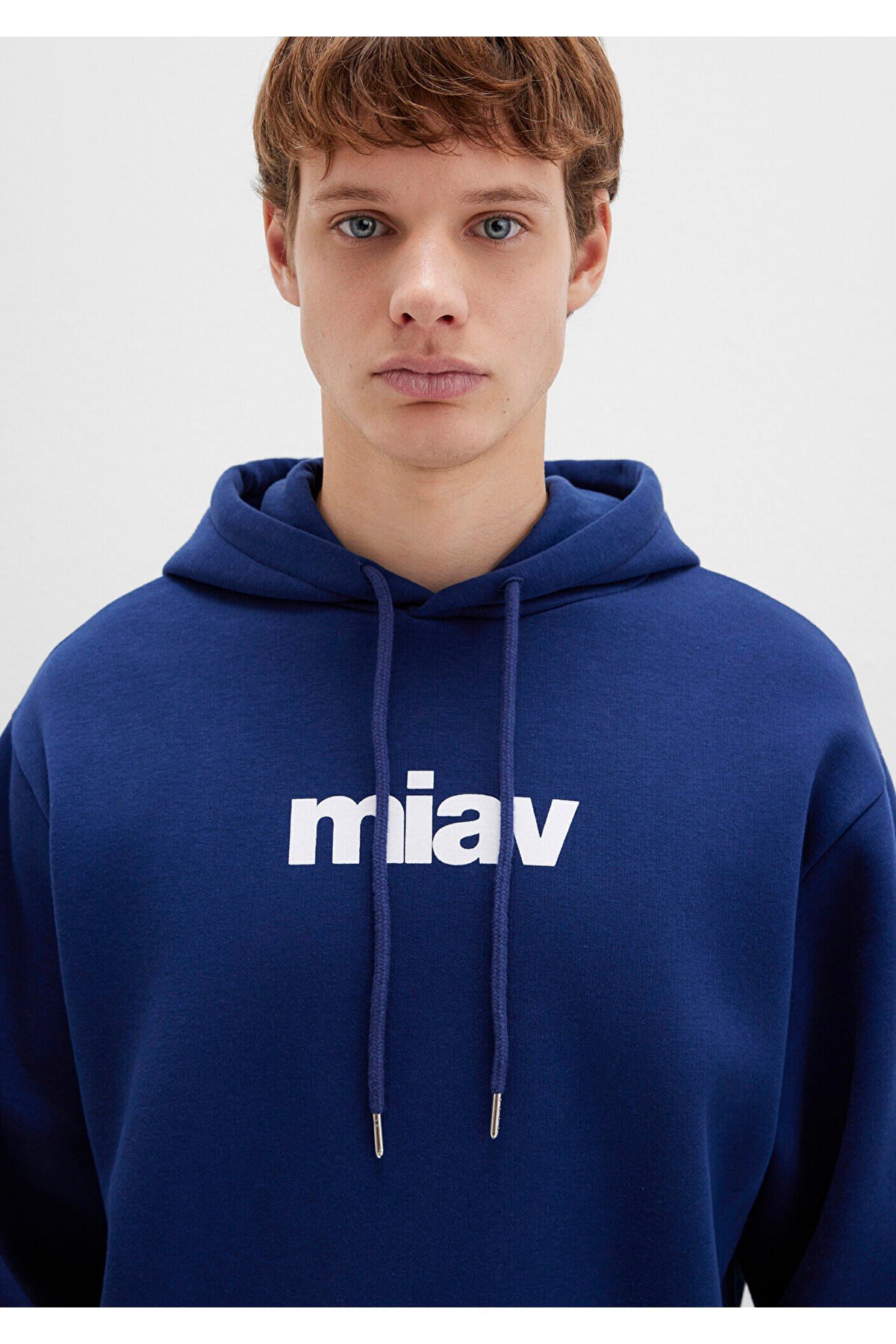 Miav Baskılı Kapüşonlu Sweatshirt 0S10001-70722