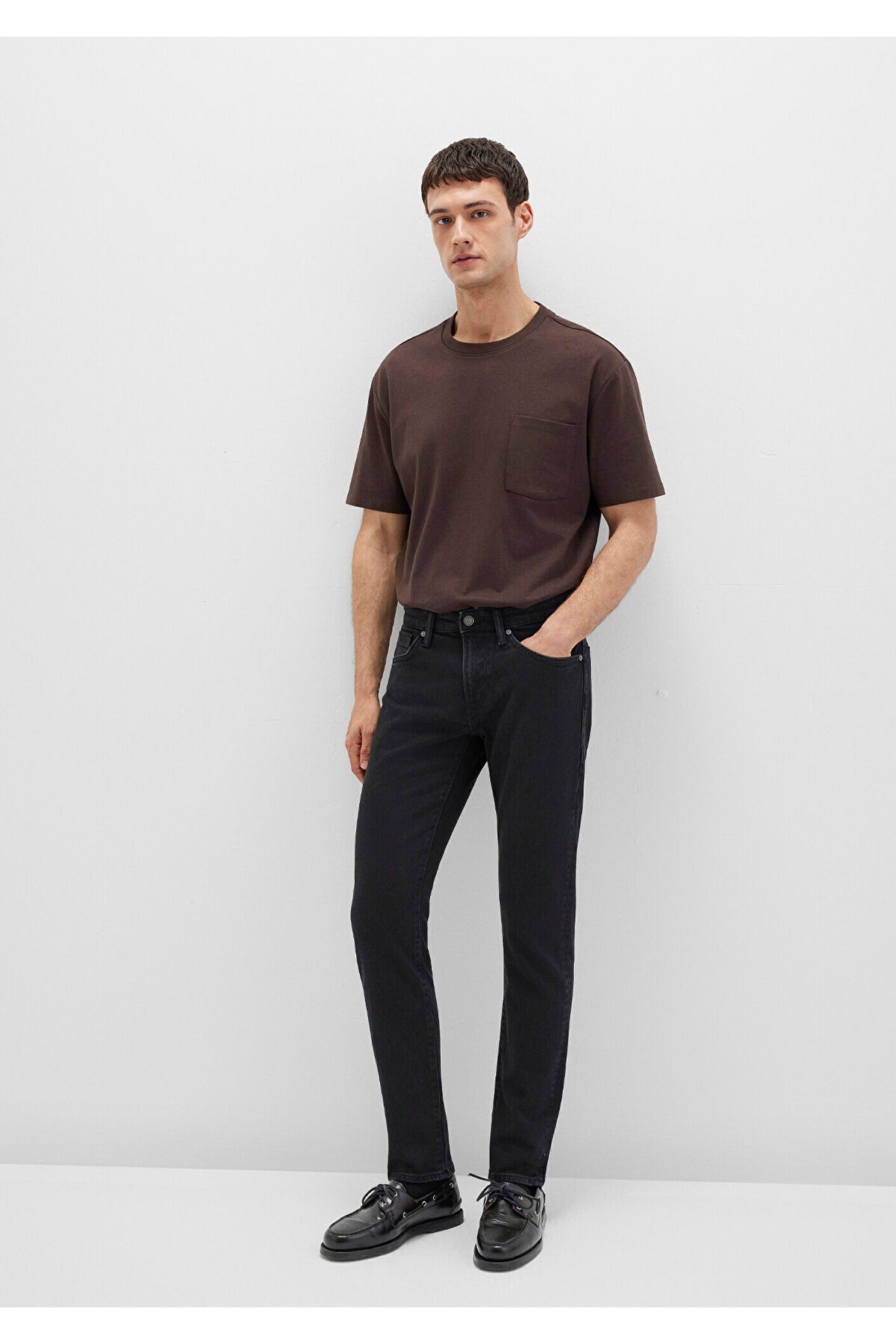 Siyah Erkek Jean Pantolon M0042290642