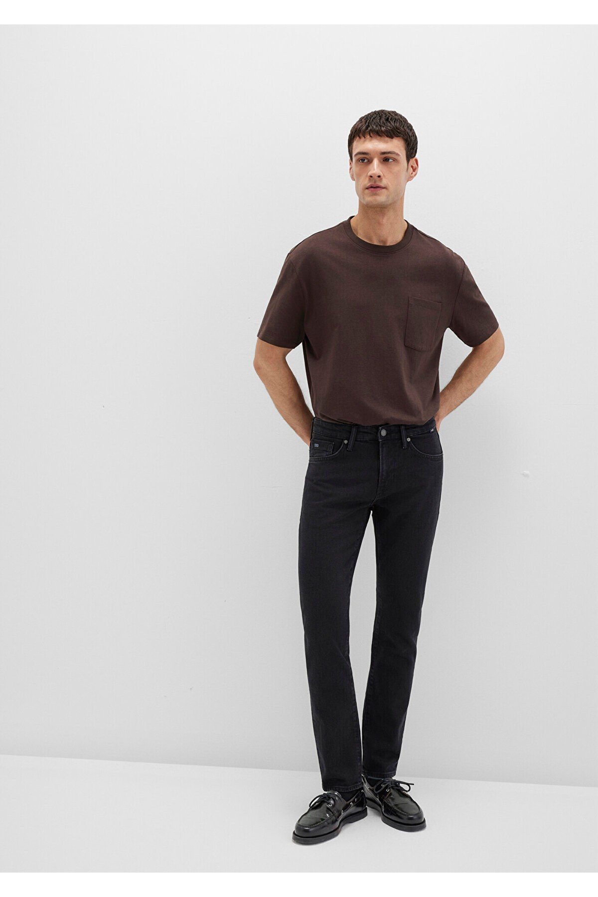 Siyah Erkek Jean Pantolon M0042290642