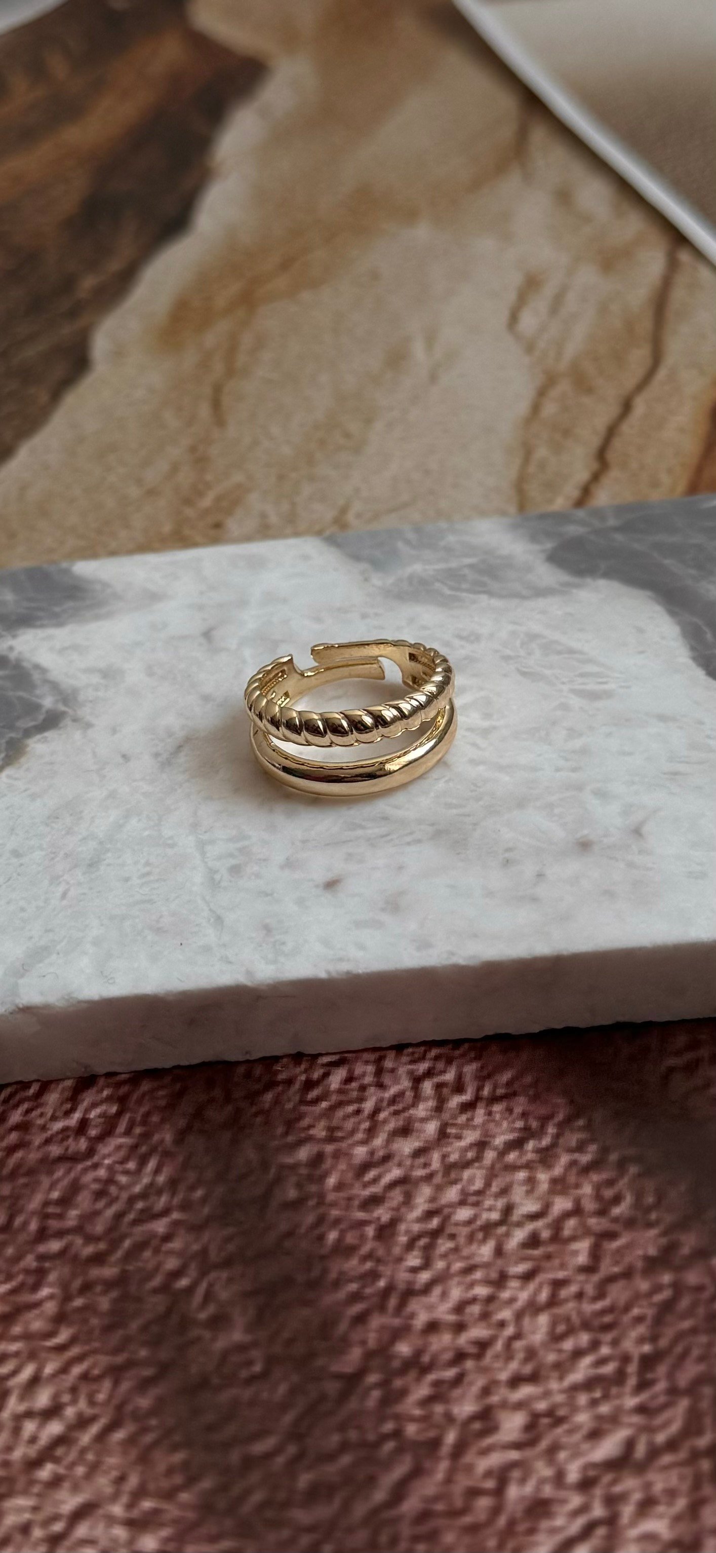 gold pinterest yüzük