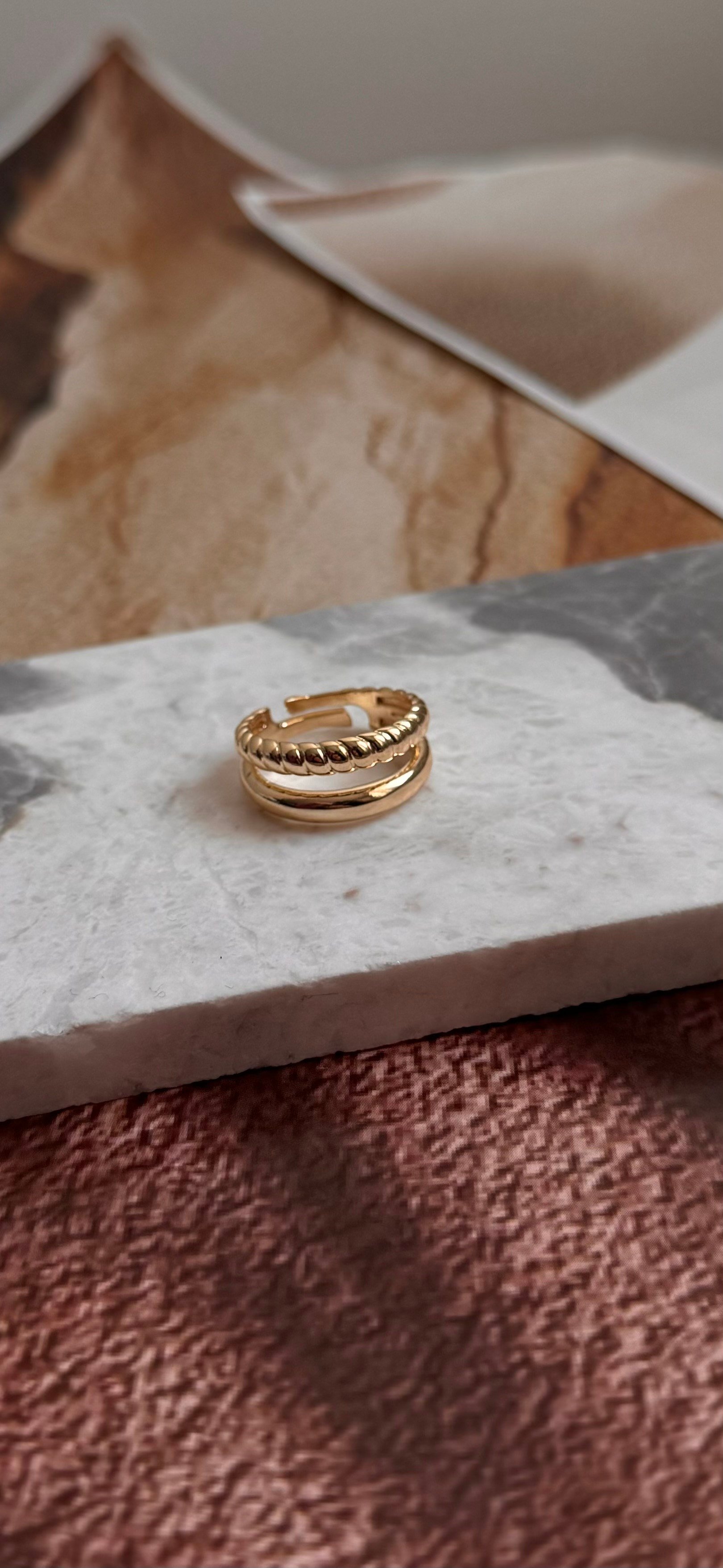 gold pinterest yüzük