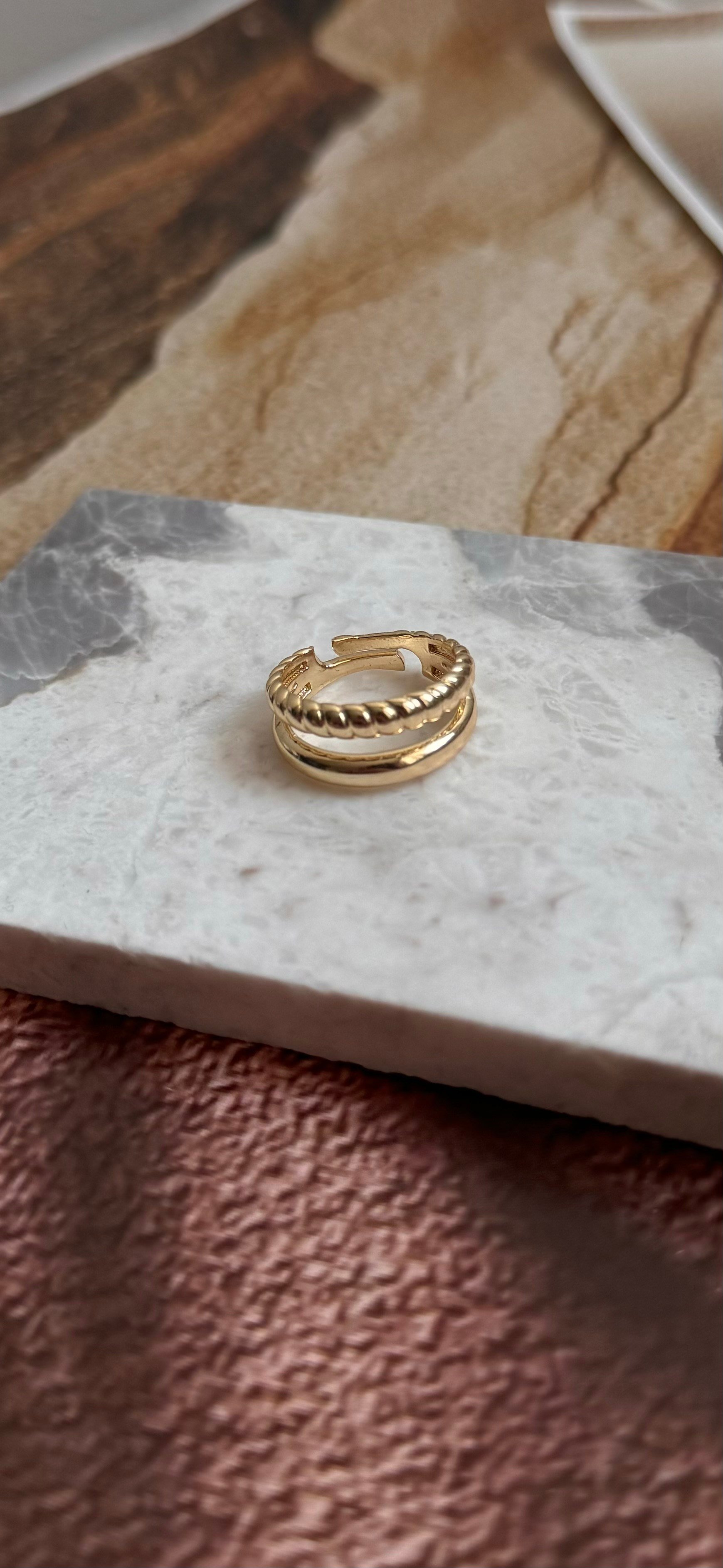 gold pinterest yüzük