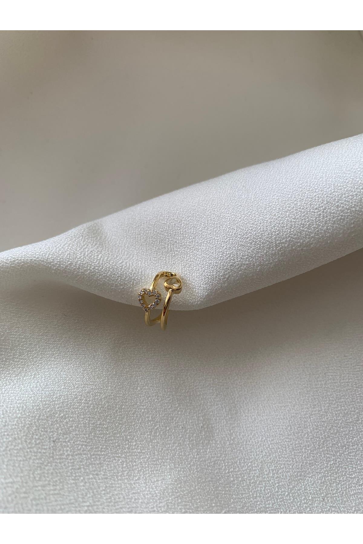 kalpli earcuff kıkırdak küpe