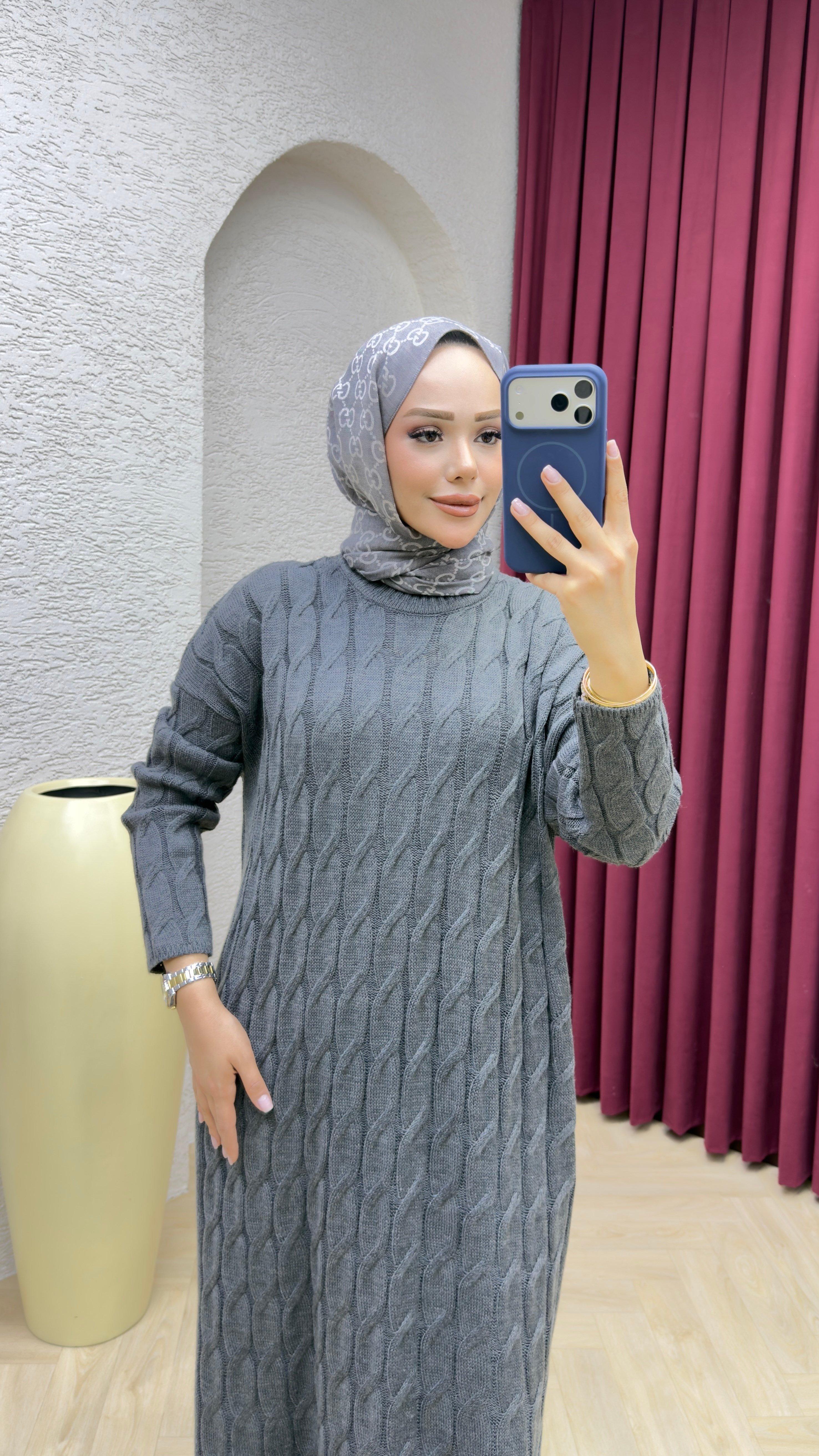 Arya Elbise 3024 Gri