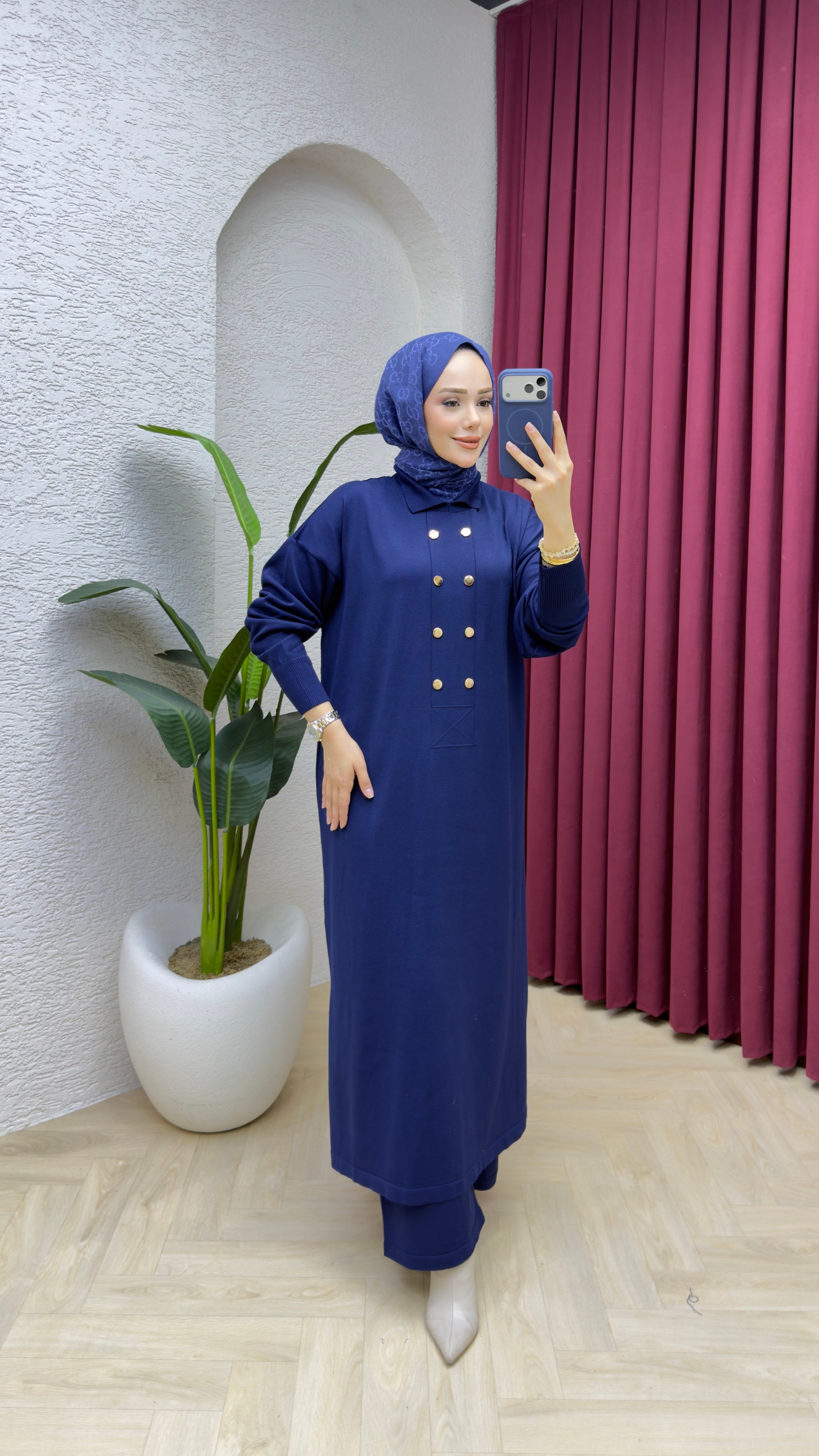 Dilara Merserize Takım 7041 Lacivert