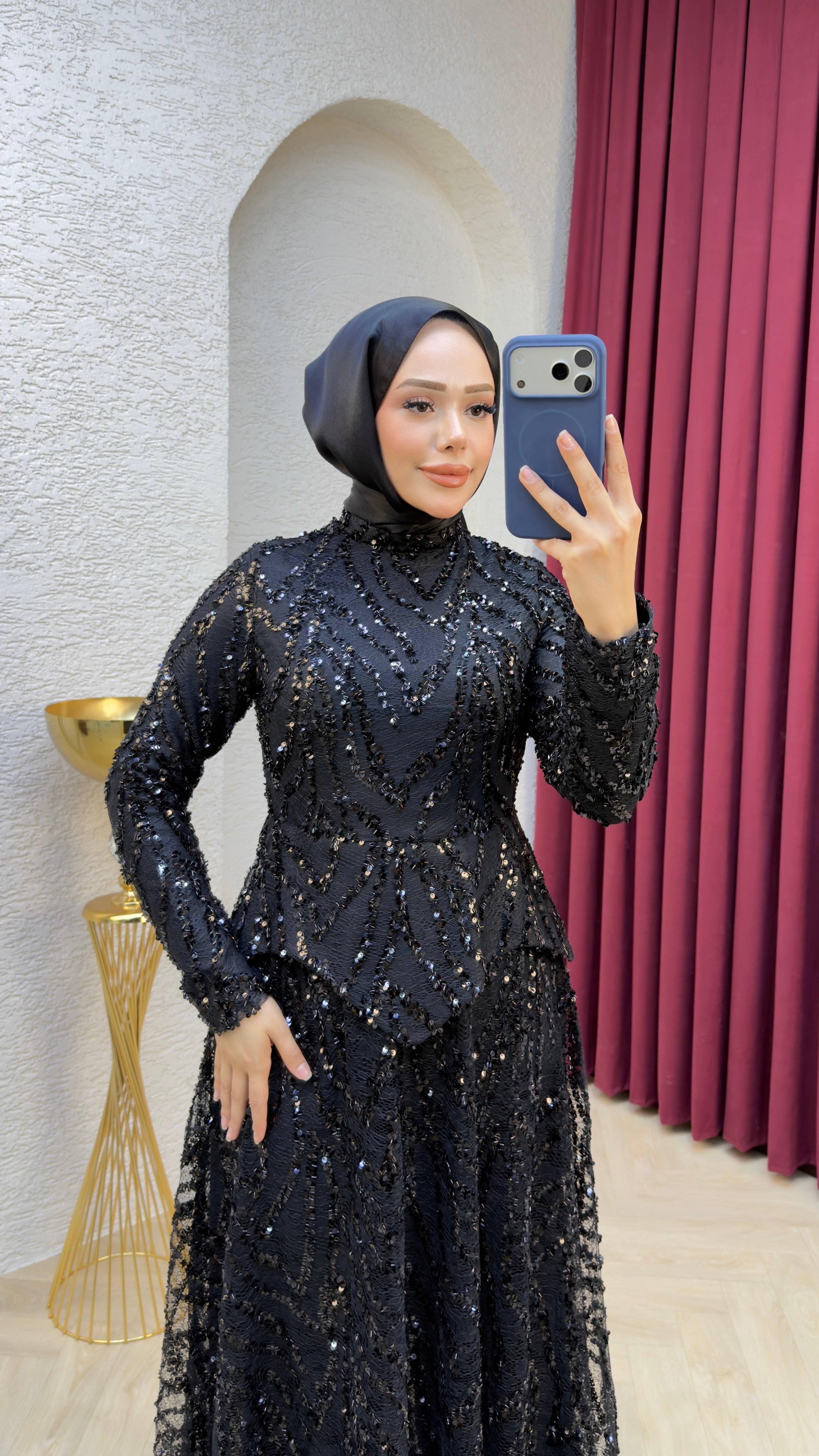 Hazal Abiye 1028 Siyah