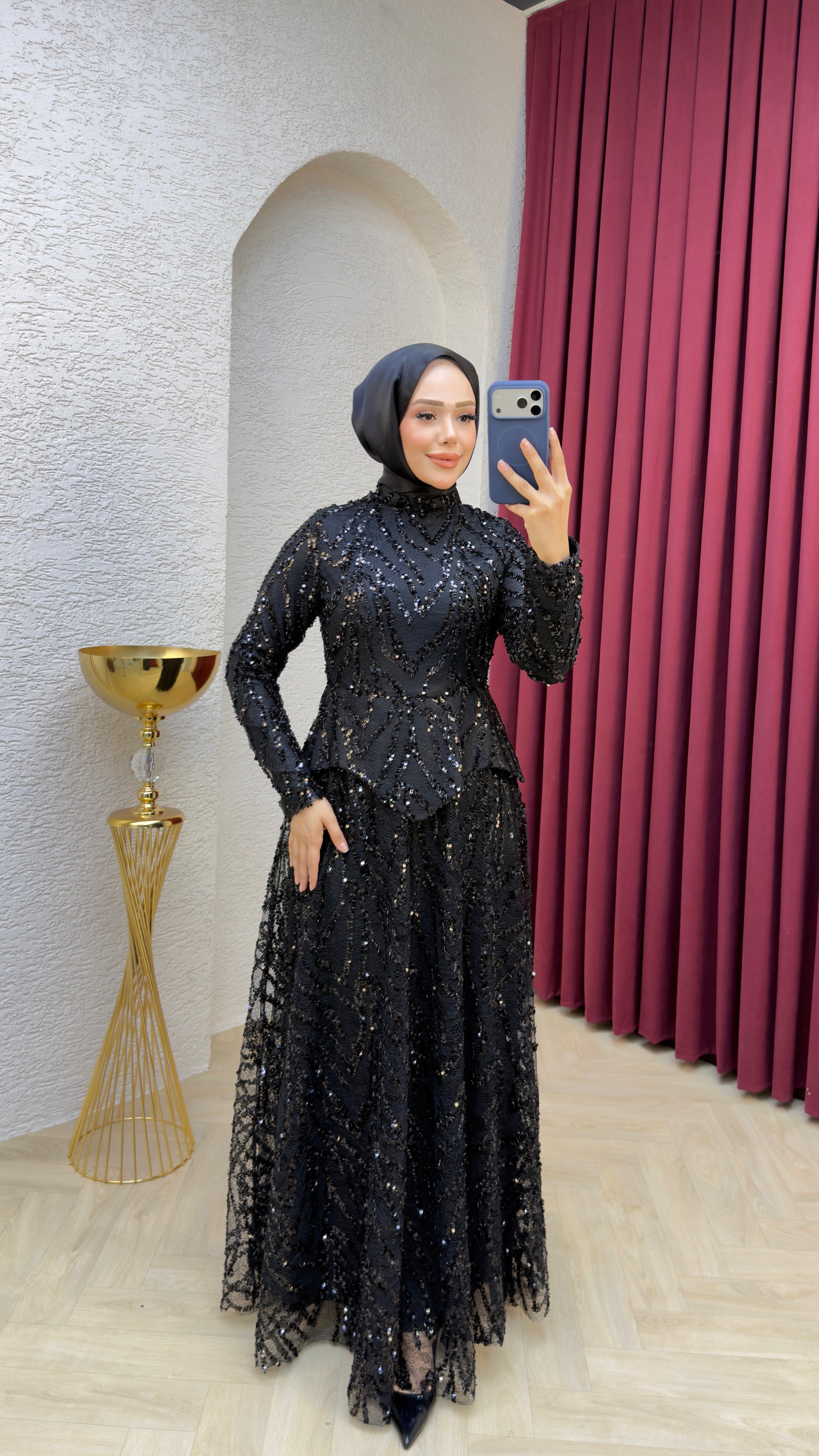Hazal Abiye 1028 Siyah