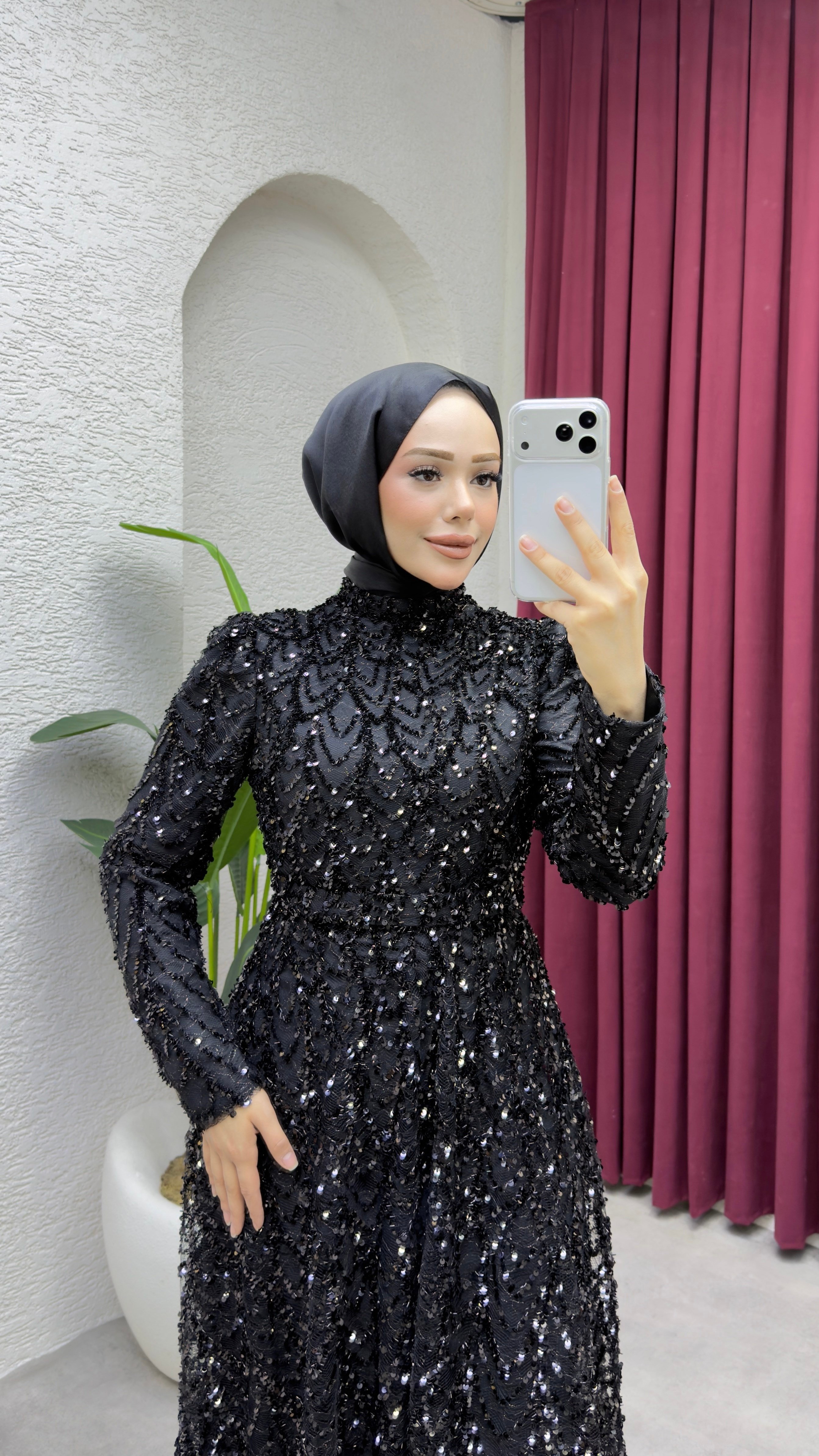 Hümeyra Abiye 1026 Siyah