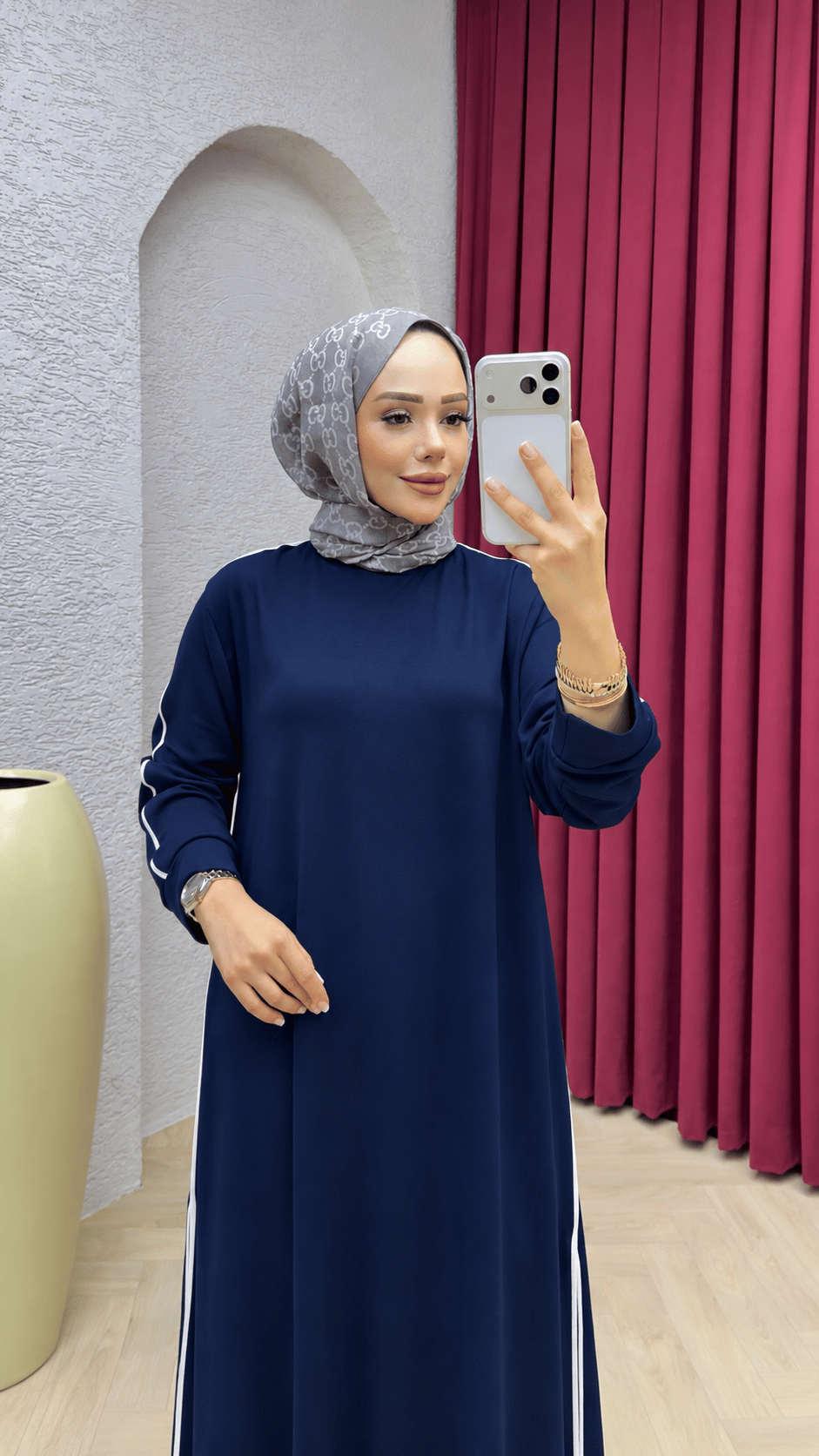 Merve Pantolonlu Takım 2723 Lacivert