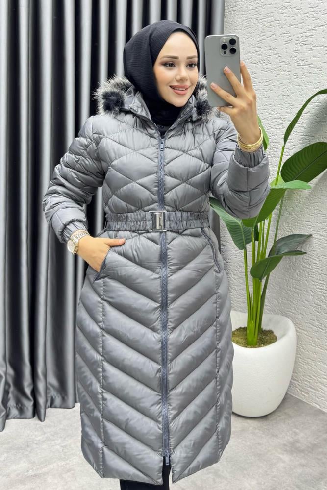 Royal Kapitone Şişme Mont | Gri