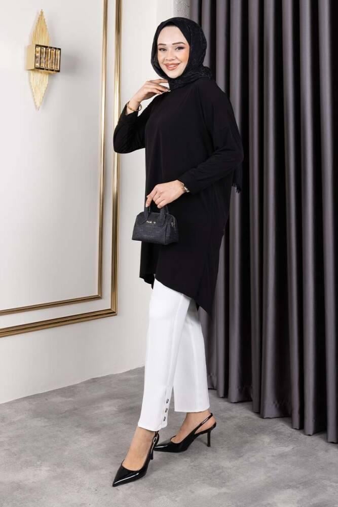 Sandy Makas Tunik | Siyah
