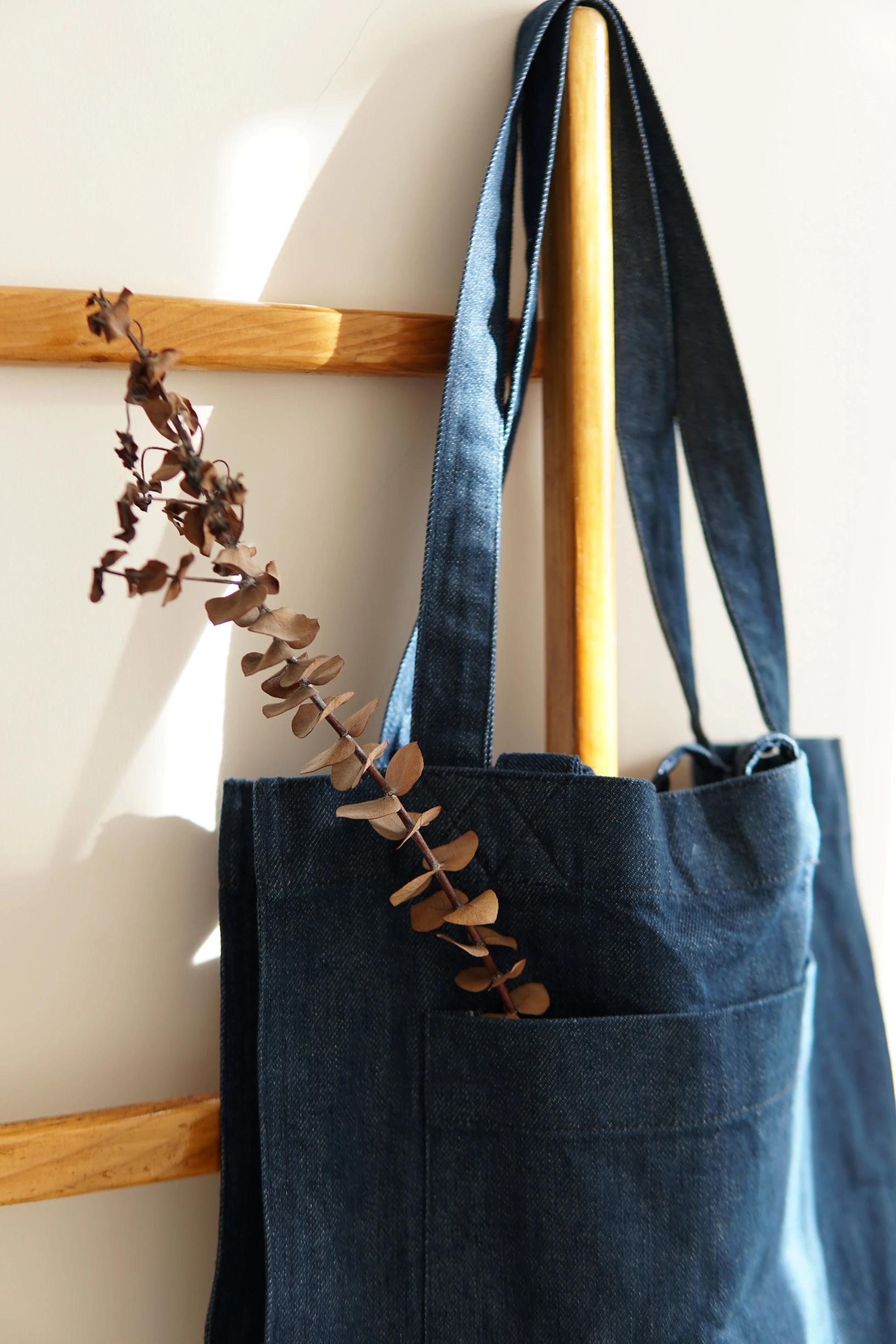 JEAN TOTE ÇANTA
