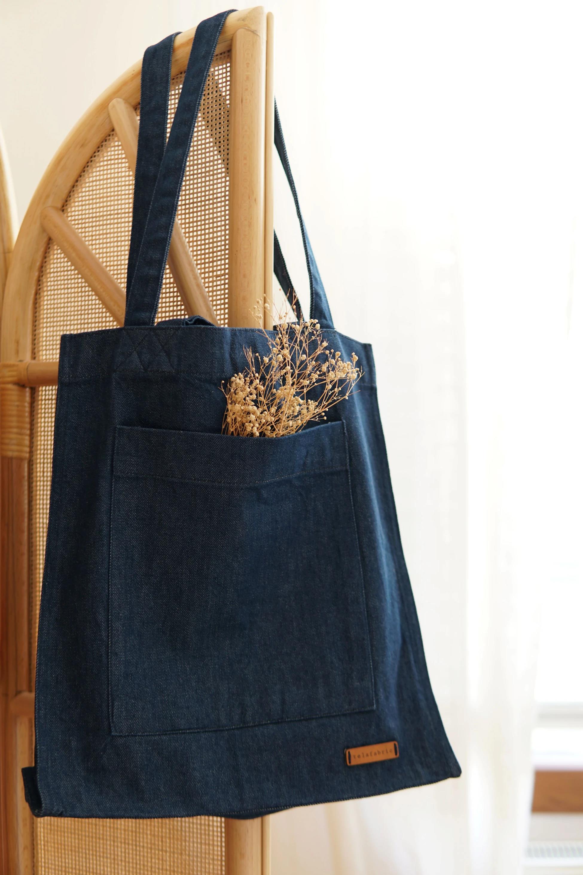 JEAN TOTE ÇANTA