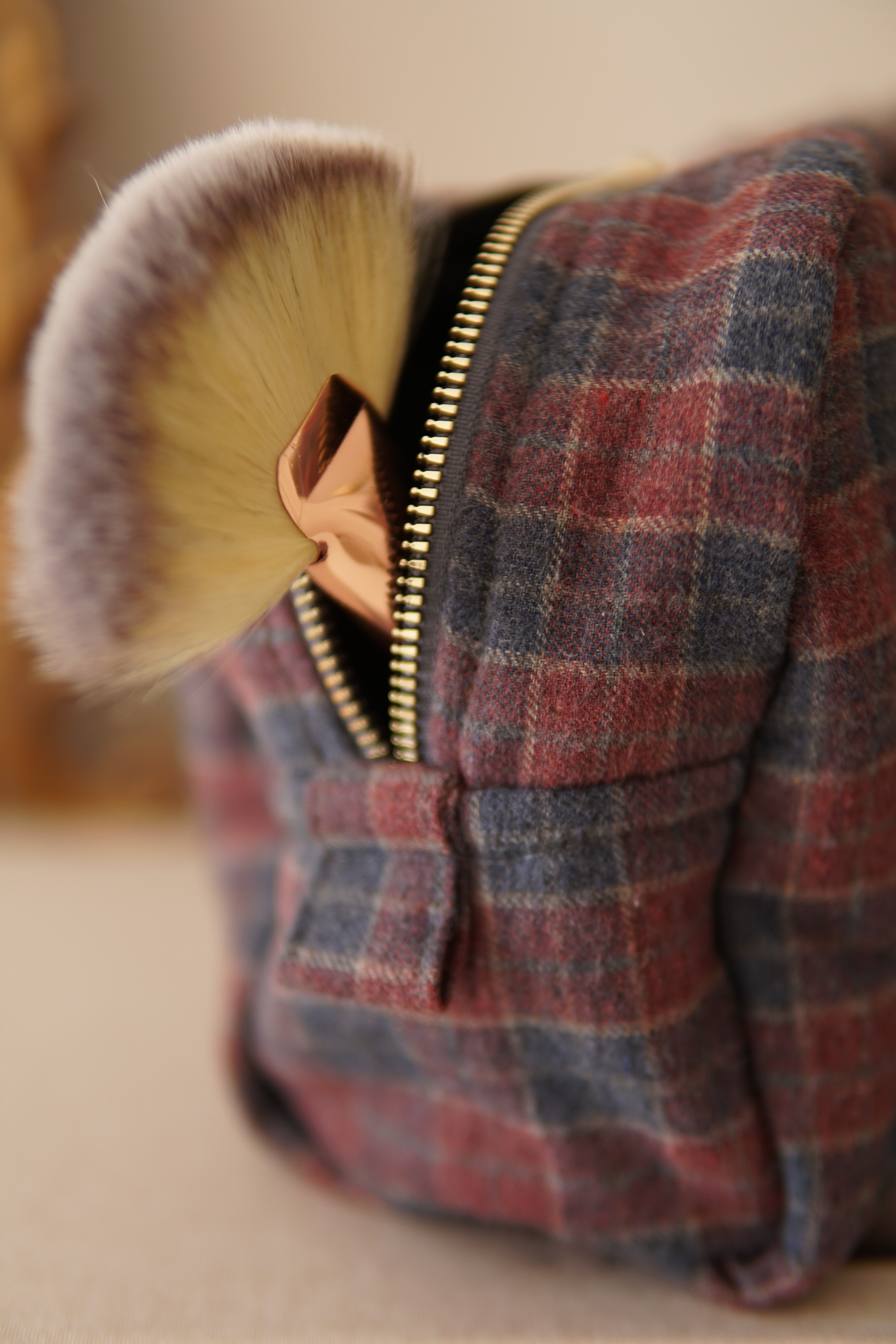 TARTAN (EKOSE) MAKYAJ ÇANTASI & CLUTCH