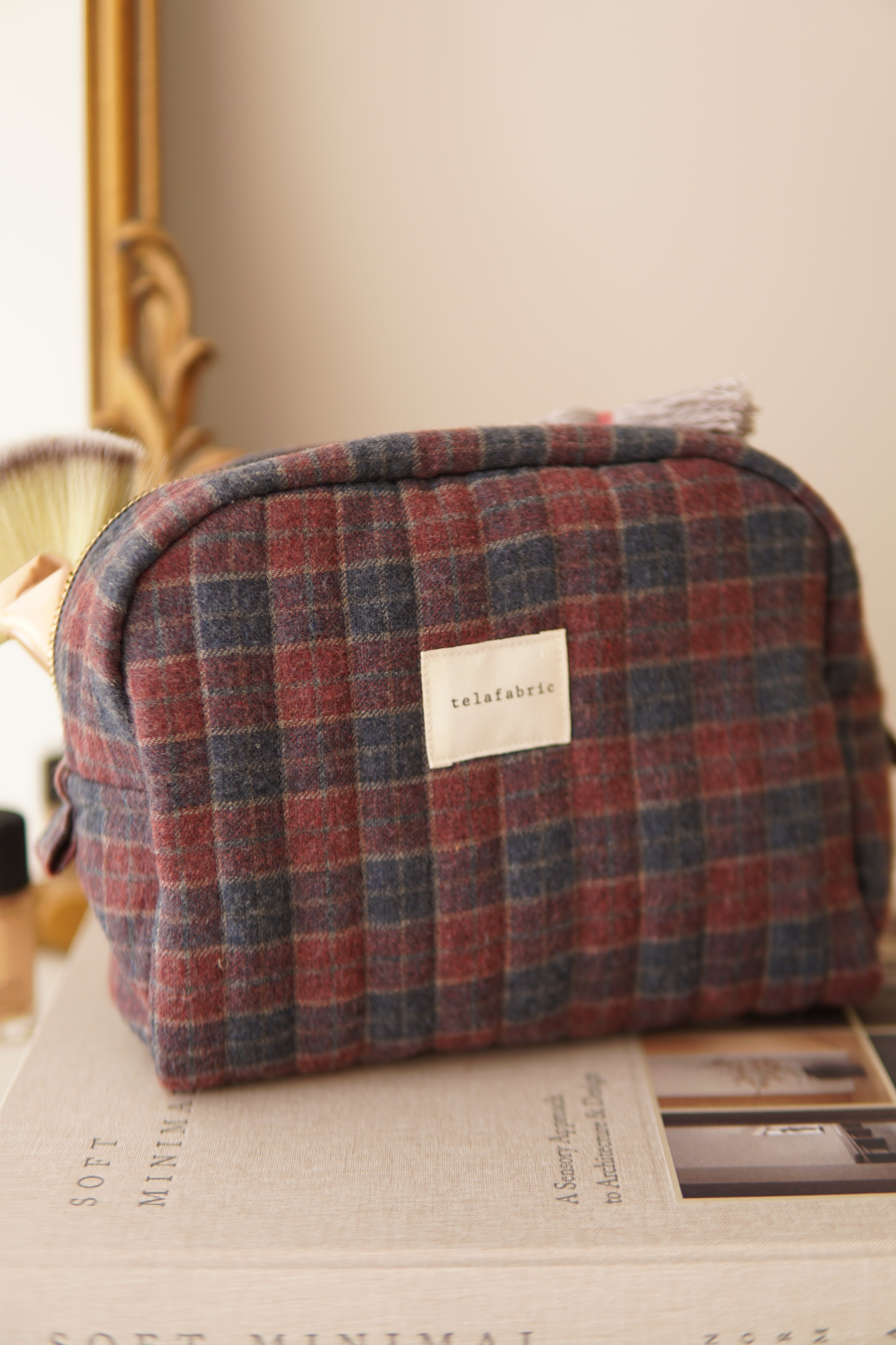 TARTAN (EKOSE) MAKYAJ ÇANTASI & CLUTCH