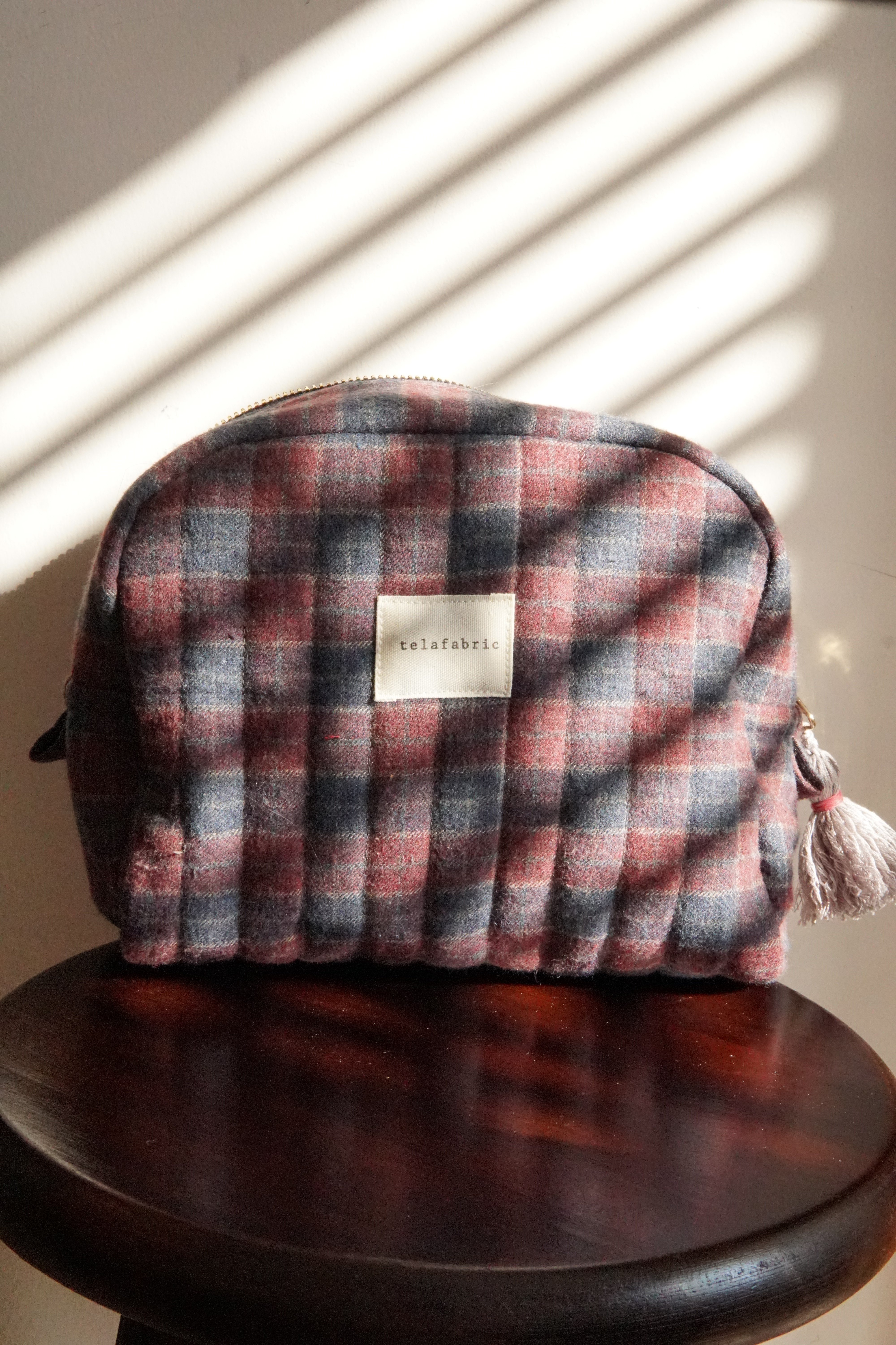 TARTAN (EKOSE) MAKYAJ ÇANTASI & CLUTCH