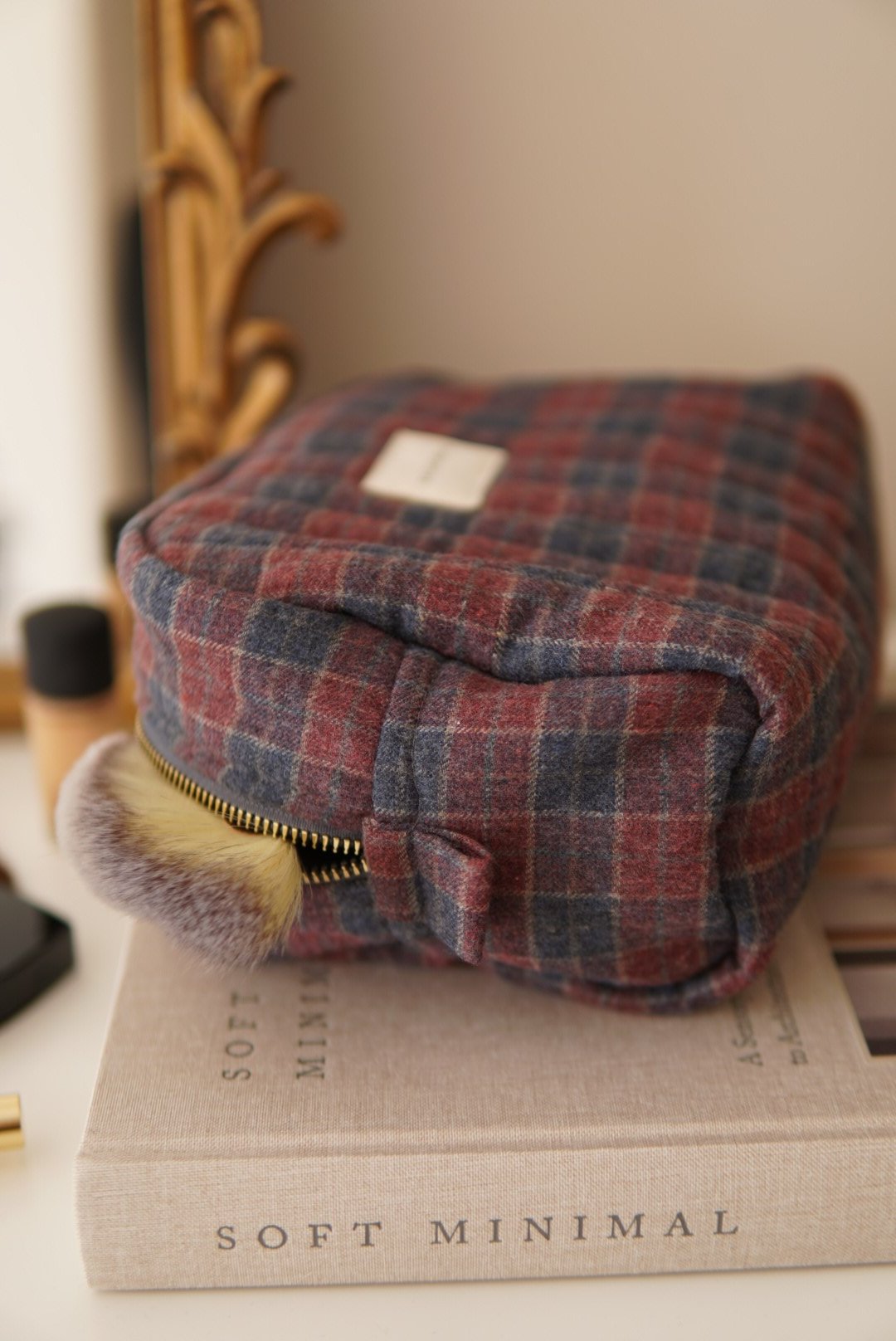 TARTAN (EKOSE) MAKYAJ ÇANTASI & CLUTCH