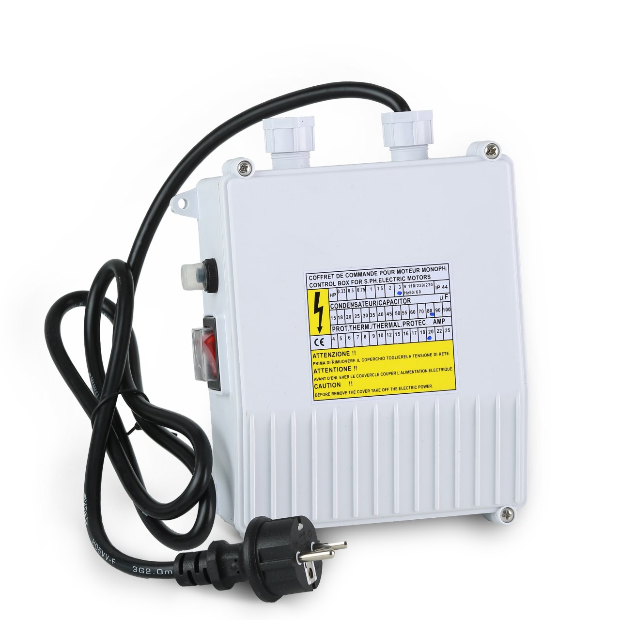 2 Hp 220v Basit Pano