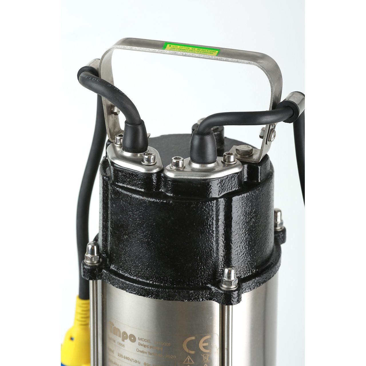 İmpo V1100DF 1,5 Hp Bıçaklı Drenaj Pompası