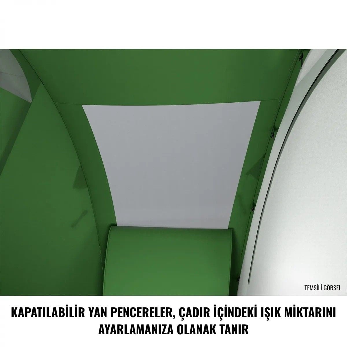 HUSKY BAUL 4 KİŞİLİK ÇADIR (YEŞİL)