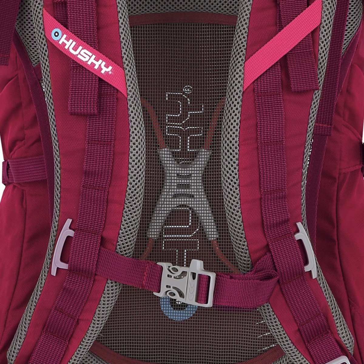 HUSKY Capture 40 LT Sırt Çantası (Macenta)