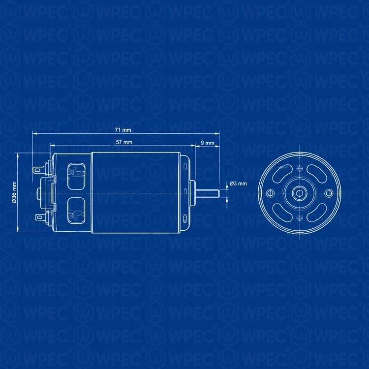 18 VOLT ŞARJLI MOTOR 3 MM