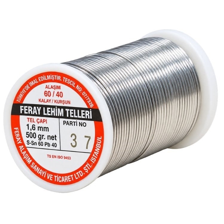 60/40 500 GR LEHİM TELİ 1.6 MM