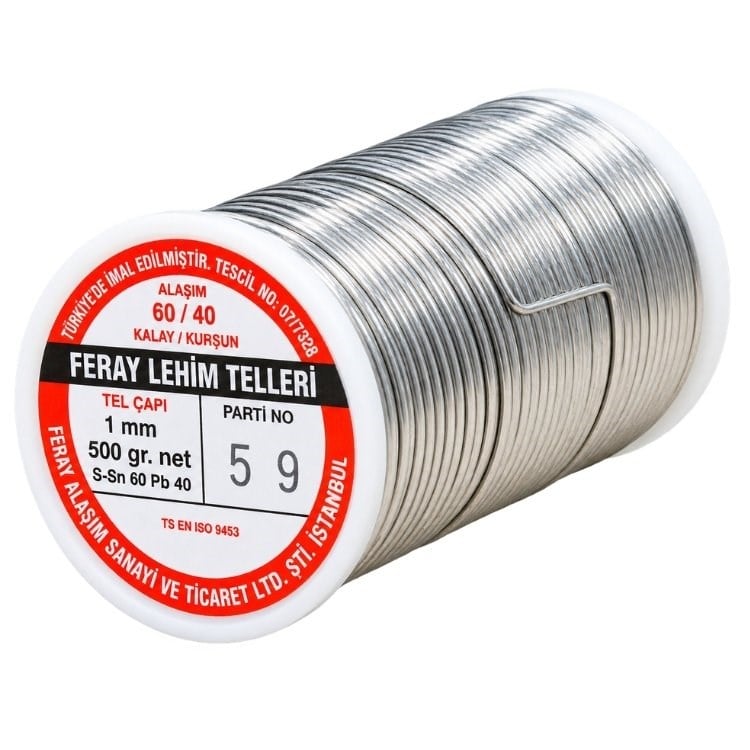 60/40 500 GR LEHİM TELİ 1 MM