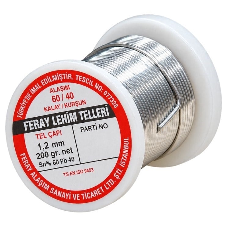 60/40 Lehim Teli 1.2 MM – 200 GR