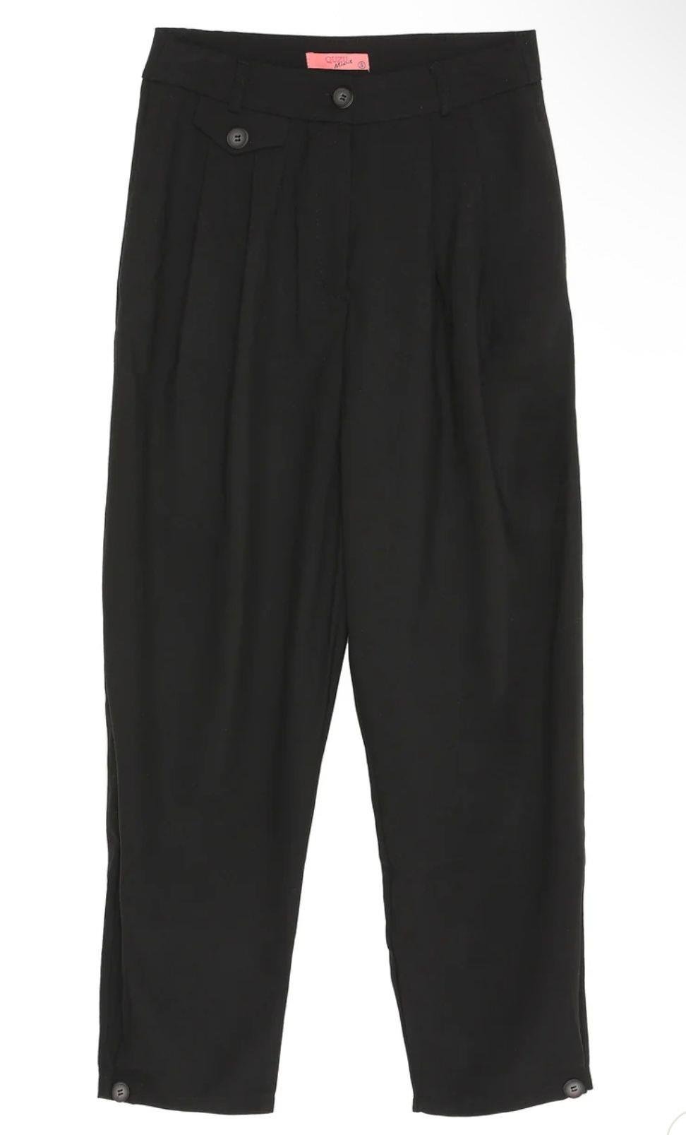 PİLELİ KUMAŞ PANTALON