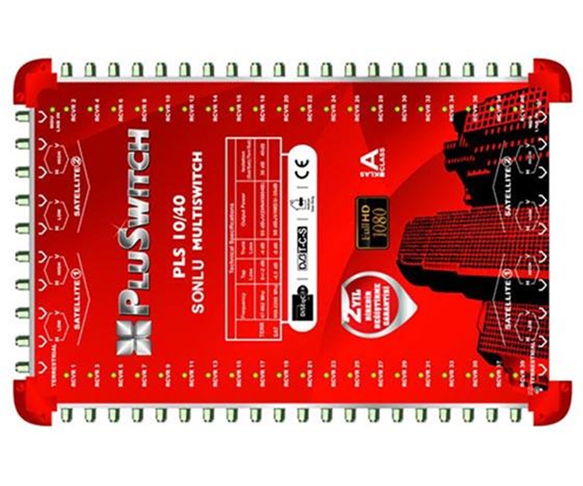 Pluswitch 10*40 Sonlu Uydu Santrali Pluswıtch - Mersat Sonlu Uydu Santral