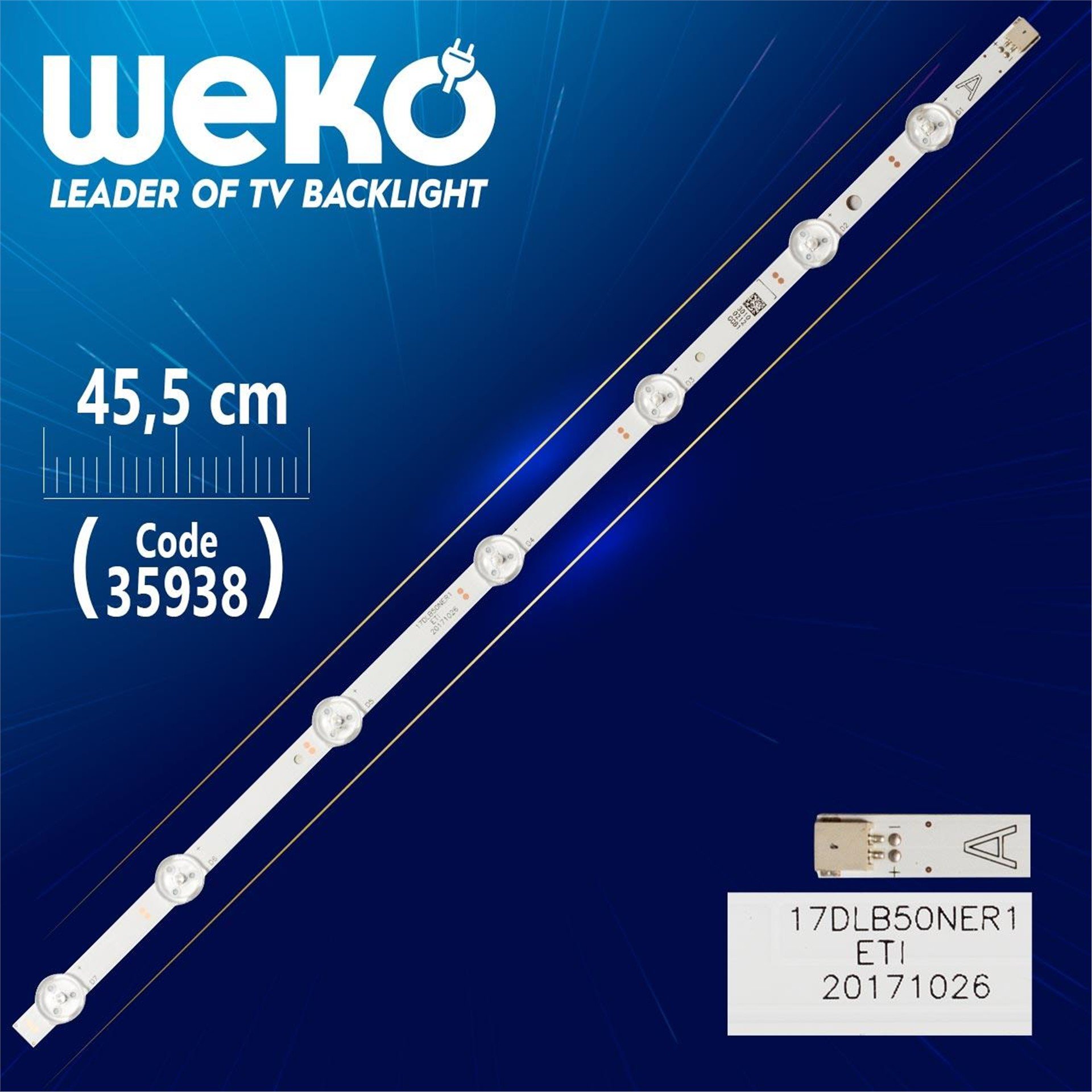 Weko 17DLB50NER1 A 45.5 Cm Tv Led Bar - Tv Led Bar